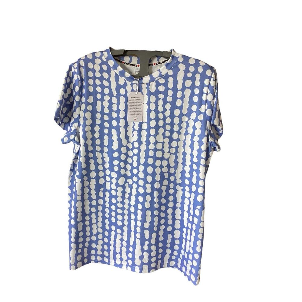 Exclusive Lightweight Summer Top Women's Size M Stretch Knit